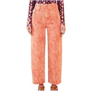 Ulla Johnson The Thea Jean Aura Wash Barrel Leg Boyfriend Jean High Rise 31 NWT